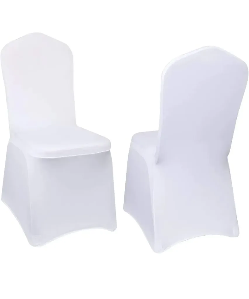 White chair cover